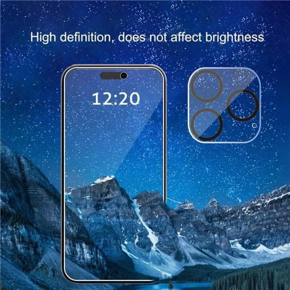 3 Pack Privacy Screen Protector for iPhone 16 Pro Max [6.9 inch]+ 3 Pack Camera